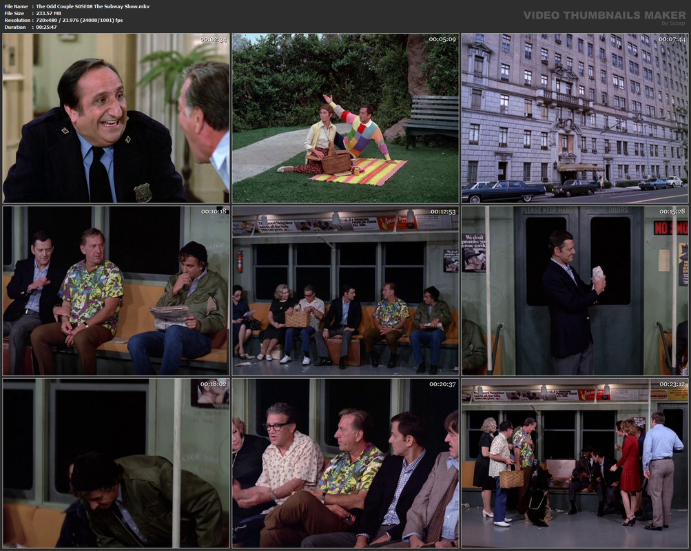 The Odd Couple S05E08 The Subway Show.mkv