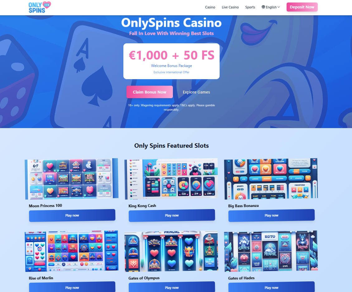 OnlySpins Casino Review 2026