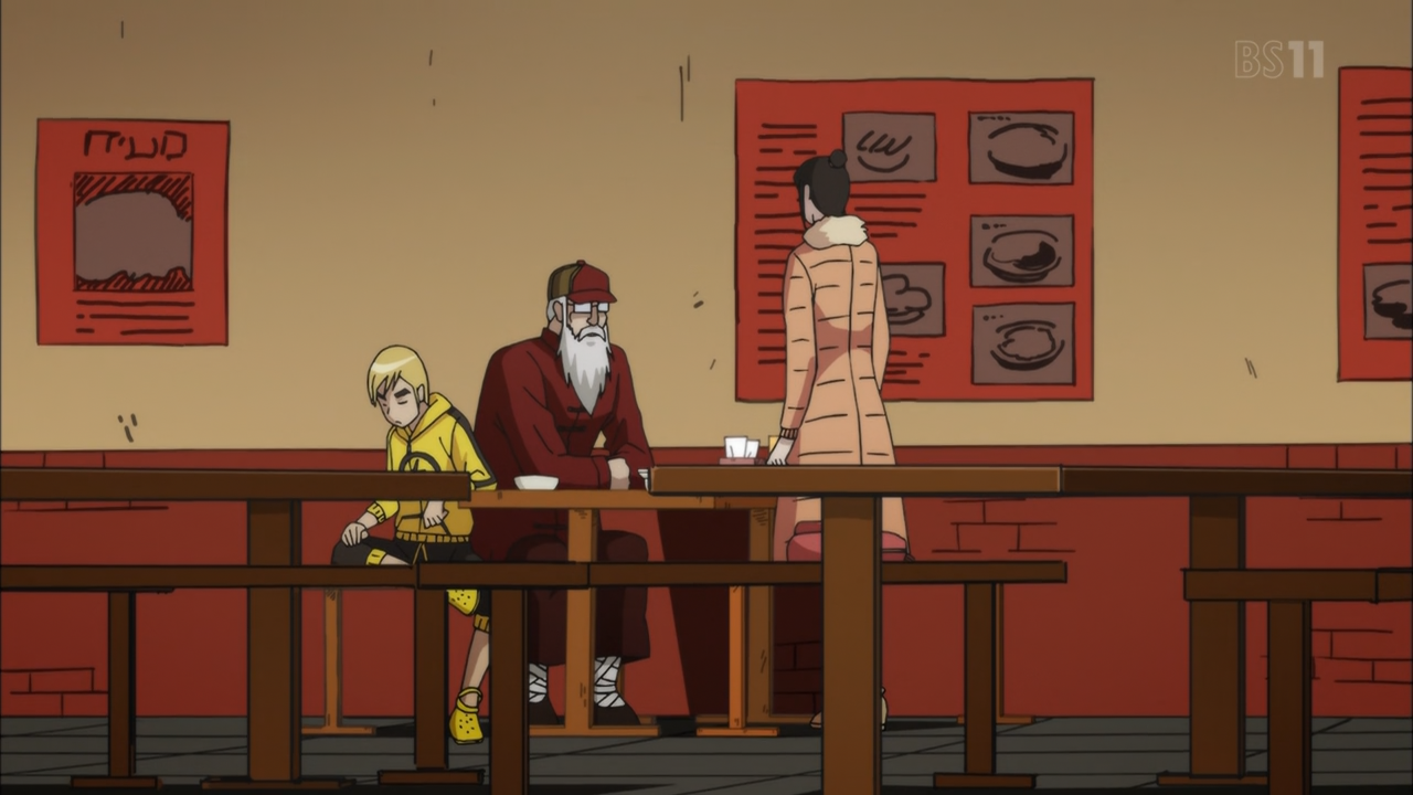 [Ganbatte-Subs] Aguu Tensai Ningyou - 01v2 (BS11 1280x720 x264 A