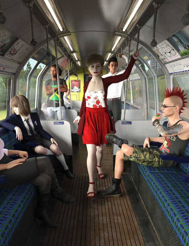 The Tube Interior Extras and Poses for Genesis 8 and 8.1 The Tube Interior Extras and Poses for Genesis 8 and 8.1