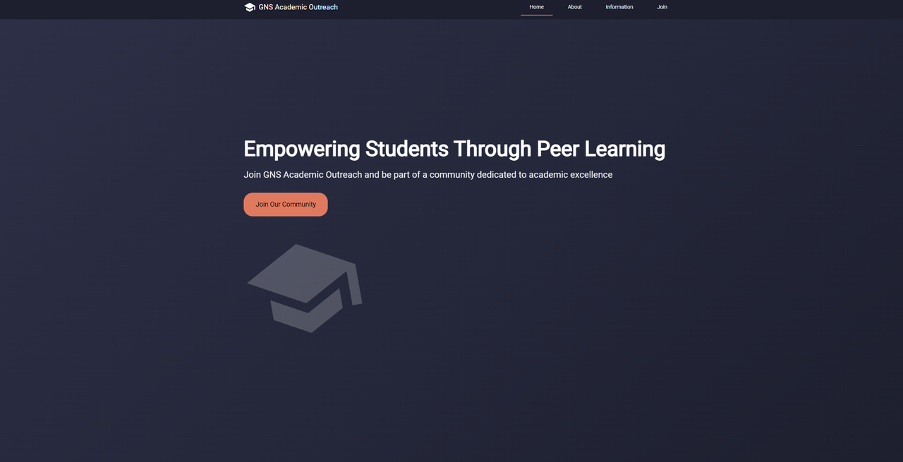 GNS Academic Outreach cover