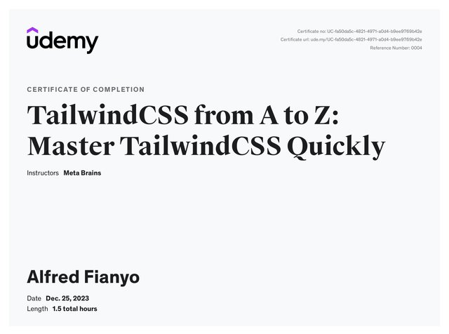 tailwind-cert