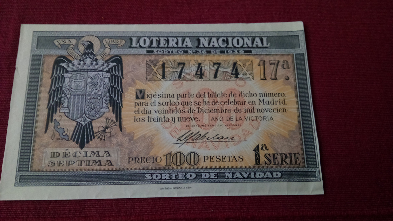 Billete sorteo Navidad 1939 IMG-20181215-122941