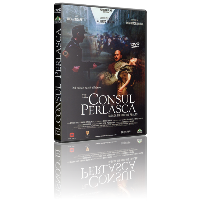 Portada - El Cónsul Perlasca [DVD9 Full] [Pal] [Cast/Ita] [Sub:Cast] [Drama] [2002]