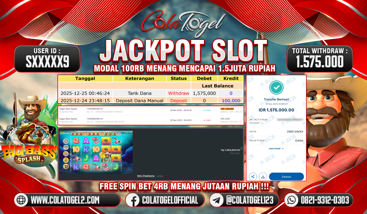JACKPOT SLOT GACOR!!