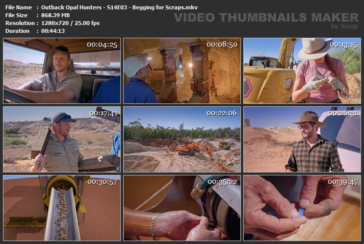 Outback Opal Hunters S14E03 Begging for Scraps mkv