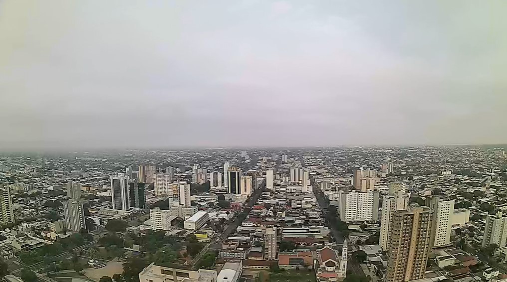 Campo Grande nesta manhã de quinta-feira