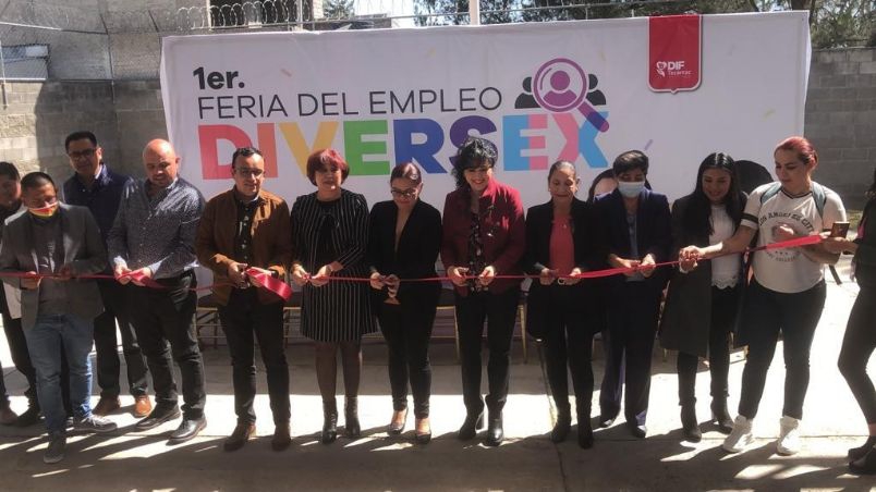 Organizan la Feria del Empleo Diversex para la Comunidad LGBT en Tecámac, Estado de México