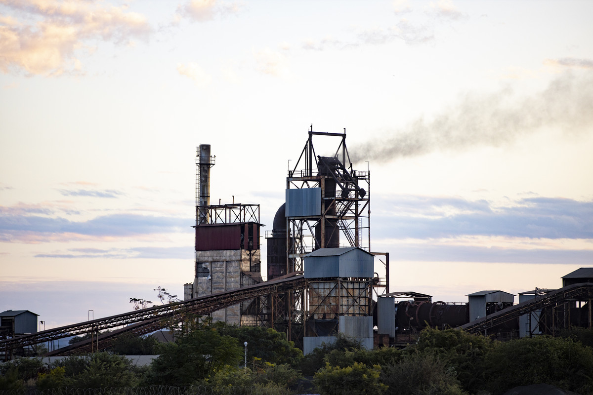 SIMBI sponge iron manufacturing facility