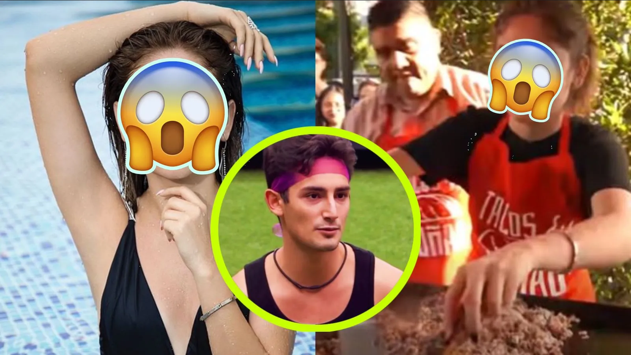 Supuesta novia de Emilio Osorio es captada vendiendo tacos en un puesto