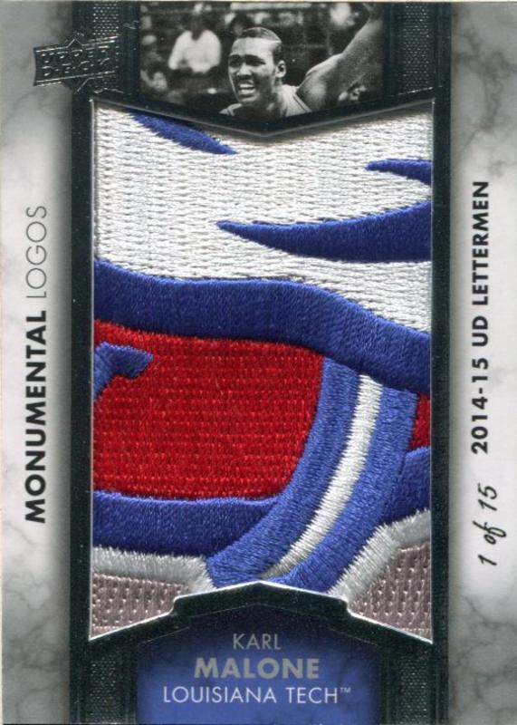 2014-15UpperDeckLettermenMonumentalLogoPatchesMLKM13
