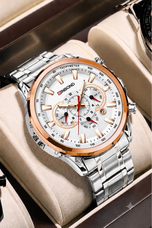 Binbond wristwatch lifestyle photo 1