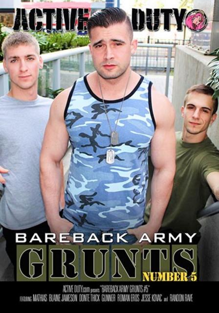 Bareback Army Grunts 5