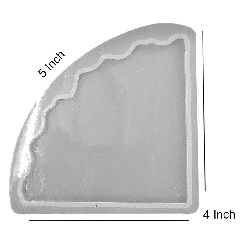 Resin Art with Triangle Coaster Moulds DIY Kit 