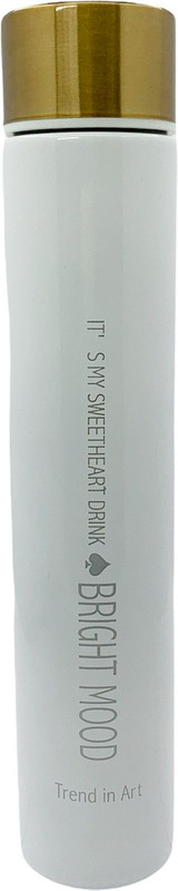 Slim Steel Bottle Matte White 310 Ml
