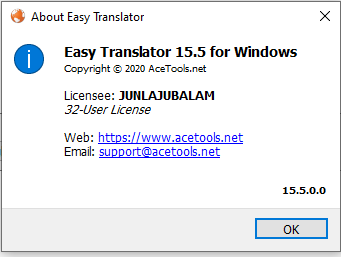 Easy Translator 15.5.0 EZP