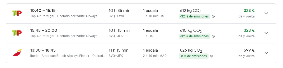 Vuelos a Nueva York, Compañias Aéreas, Reserva de Asientos.. - Forum New York and northeastern USA