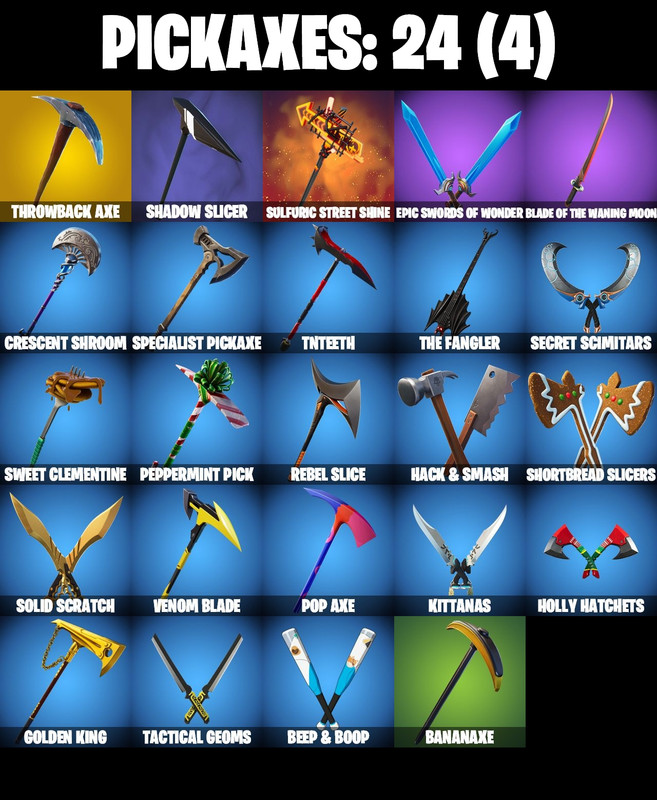 pickaxes comp