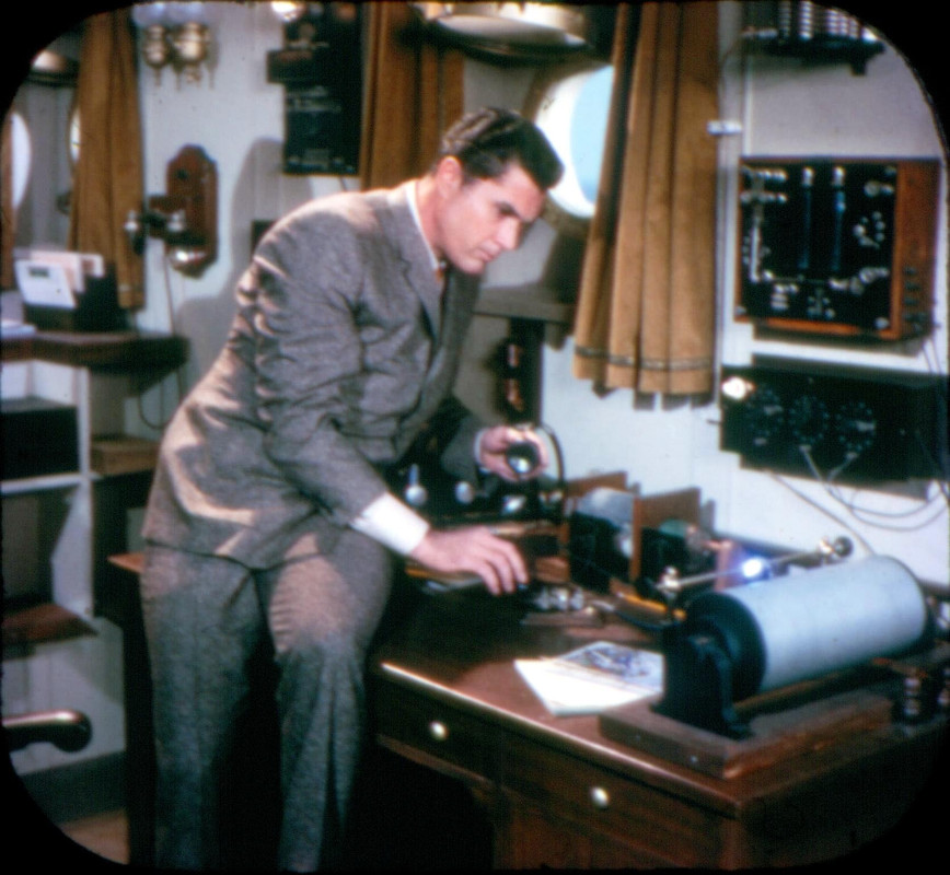 15 Doug sends S.O.S. on the wireless