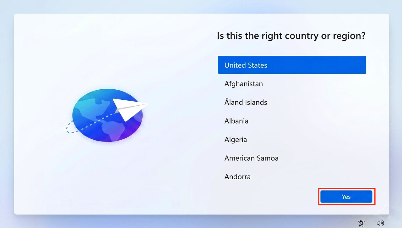 Select Region