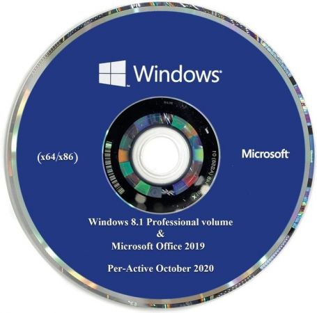 Windows 8.1 Pro Vl Update 3 With Office 2019 October 2020