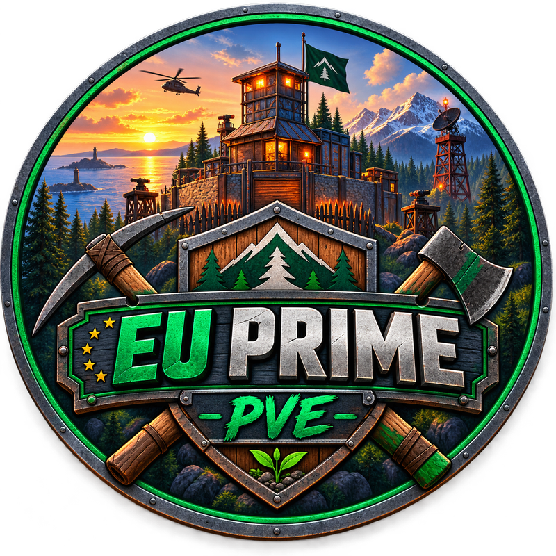 EU Prime PvE | Raidable Bases | Levels logo