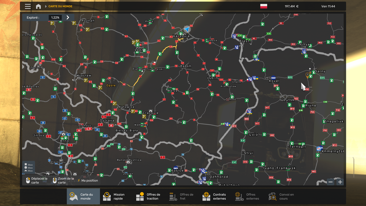 Map without Poland Rebuilding