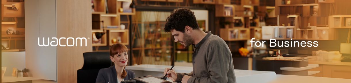 Imagem ilustrativa do programa Wacom Business
