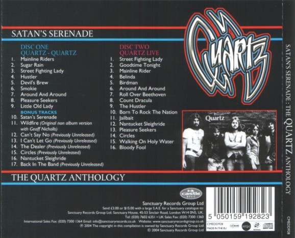 Quartz - Satan's Serenade: The Quartz Anthology [2CD] (2004) Lossless+MP3