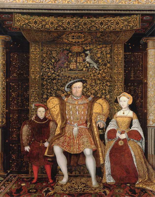 Henry With Jane Seymour and Edward