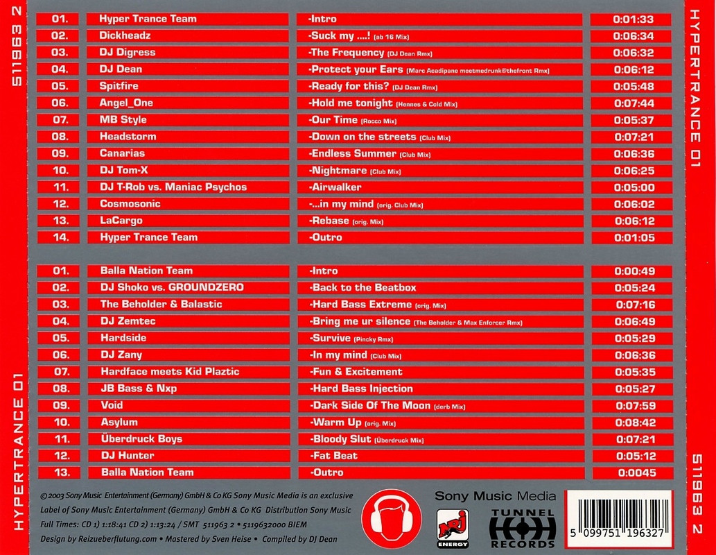 25/11/2023 - Various – Hyper Trance 01 (2 x CD, Compilation)(Sony Music Media – SMT 511963 2)  2003  (320) 000-va-hypertrance-01-cover-back-mod