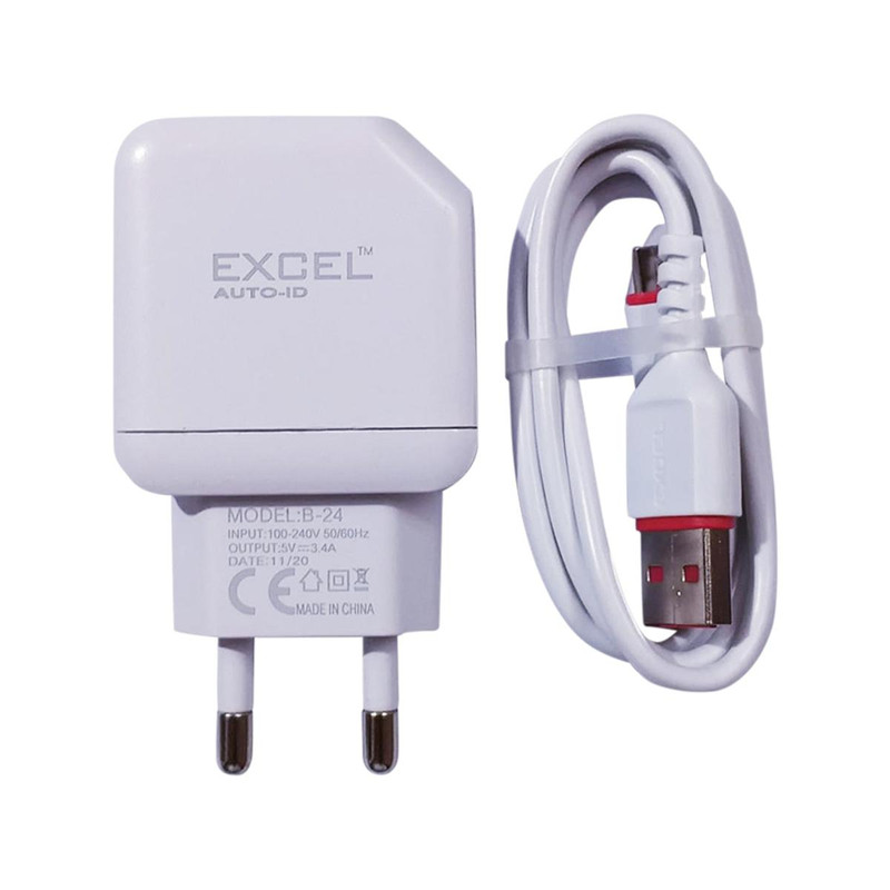 Excel Fast Charger B-24 (Type-C) 18W
