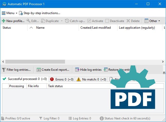 Gillmeister Automatic PDF Processor v1.21.15