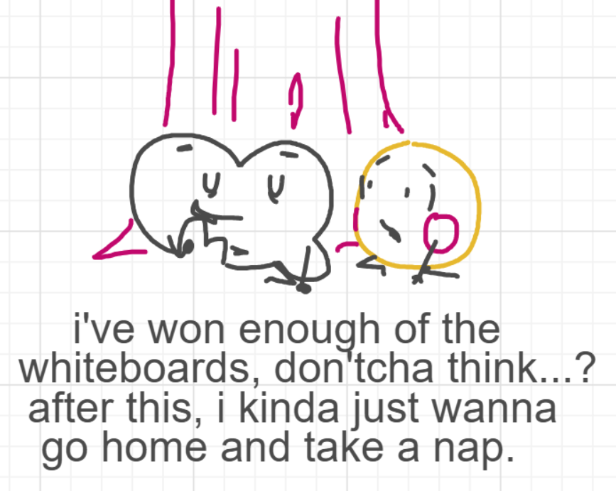 A panel from The Prime Number Few, episode eight of the Board Boards object show by Furretwalk/WalkingFurret.