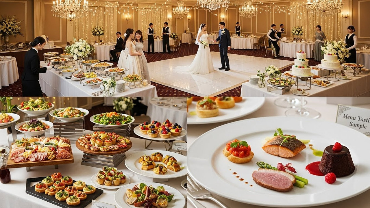 Дегустация свадебного меню