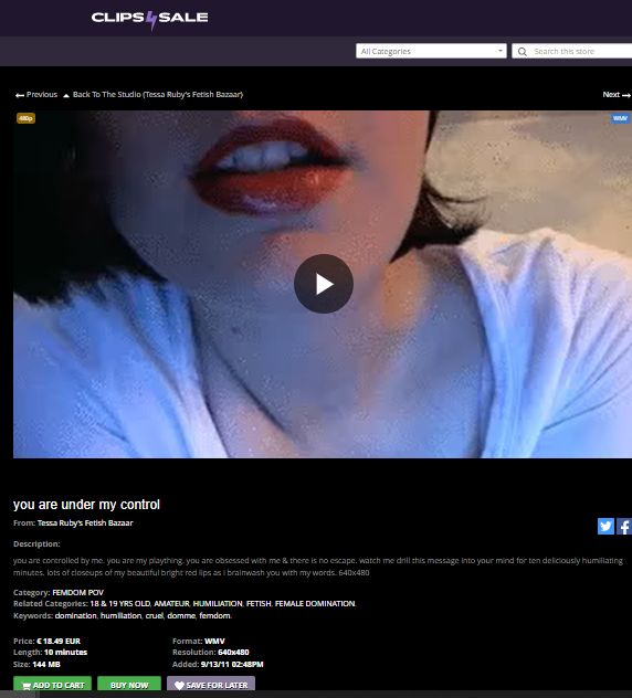 tessa ruby in answer #1821273