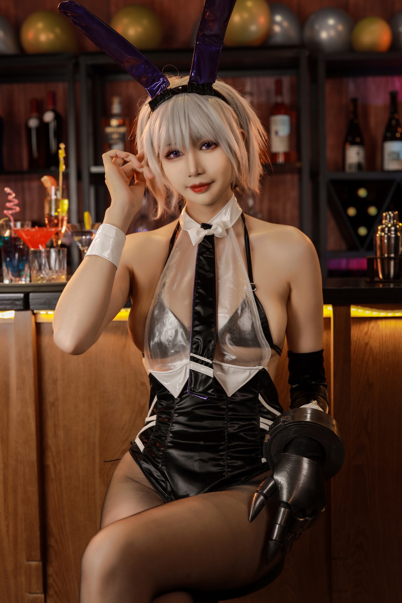 兔胖胖min – 里诺兔女郎 Cosplay 写真集（23P-45.6MB）人气角色还原插图9