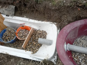 on fait un vrai filtre horizontal en 2eme, où je replanterai les iris des marais