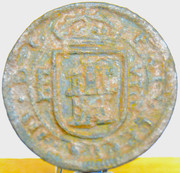 8 maravedís de Felipe III, ceca de Segovia. 26