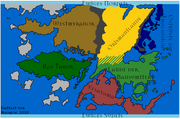 Myranor Regional Map