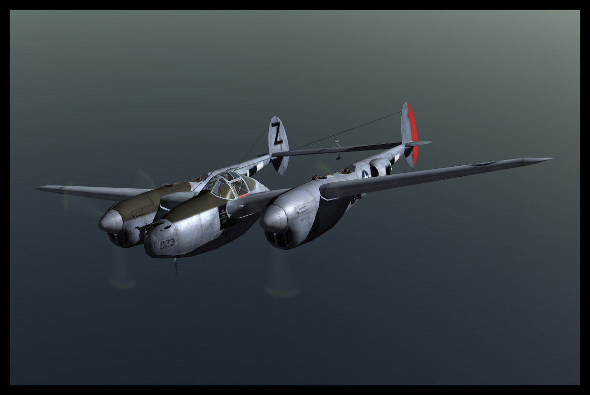 P-38J 823-Z (Zemke)