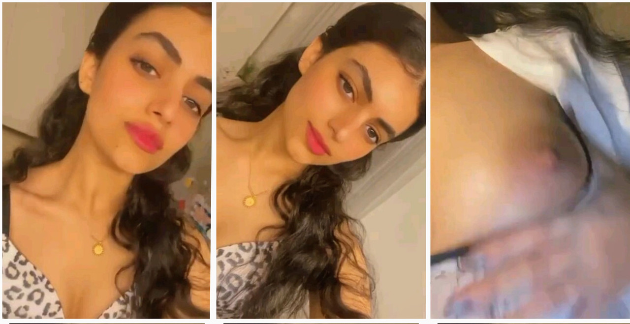 Beautiful Young Slim Girl Showing Boobs