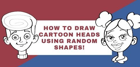 How to draw cartoons using random shapes