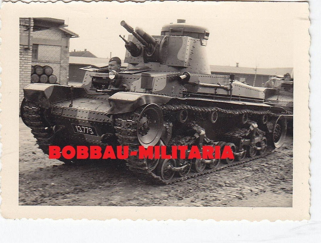 Wehrmacht tschechischer Beute-Panzer Skoda 35(t)