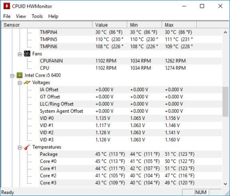 CPUID HWMonitor Free 1.45 CPUID HWMonitor Free 1.45