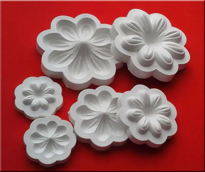 Molde Para Foamy Margarita redonda crea arreglos florales con termofor