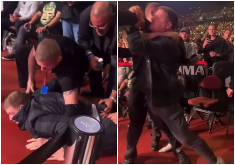 Пиян ММА фен беше извлечен насила от залата по време на Bellator 290