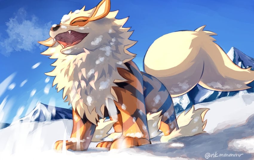 arcanine-pokemon-drawn-by-funahashi-nkmm