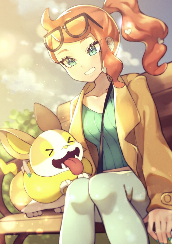 sonia-and-yamper-pokemon-and-2-more-draw