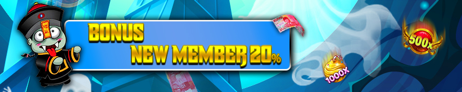 BONUS NEW MEMBER 20%